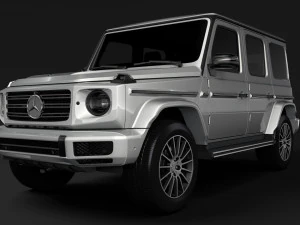 mercedes benz g 350d amg line w464 2019 3D Model