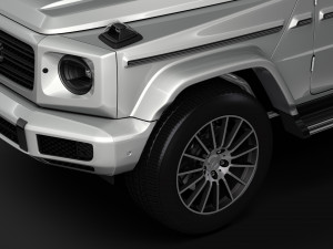 mercedes benz g 350d amg line w464 2019 3D Model