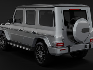 mercedes benz g 350d amg line w464 2019 3D Model