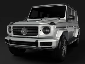 mercedes benz g 350d amg line w464 2019 3D Model