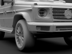 mercedes benz g 350d amg line w464 2019 3D Model