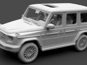 mercedes benz g 350d amg line w464 2019 3D Model