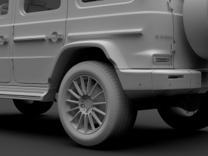 mercedes benz g 350d amg line w464 2019 3D Model