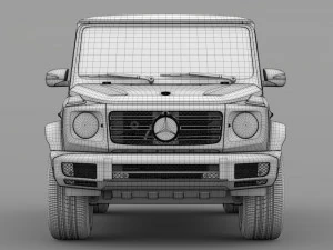 mercedes benz g 350d amg line w464 2019 3D Model