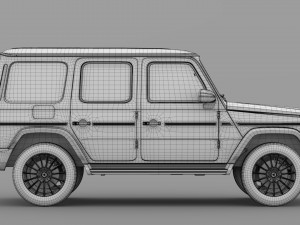 mercedes benz g 350d amg line w464 2019 3D Model