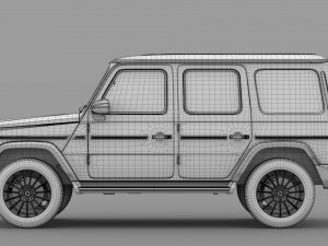 mercedes benz g 350d amg line w464 2019 3D Model