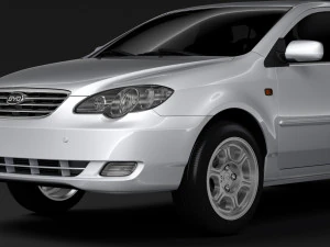byd f3 2016 3D Model