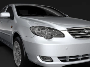 byd f3 2016 3D Model