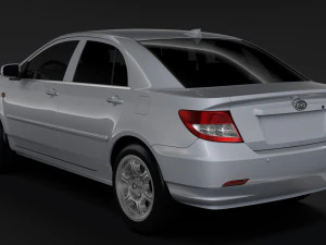 byd f3 2016 3D Model