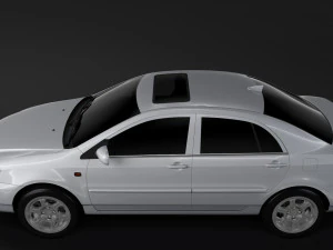 byd f3 2016 3D Model