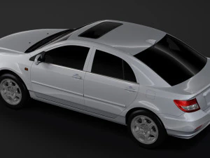byd f3 2016 3D Model