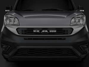 ram promaster city tradesman cargo van l1 2019 3D मॉडल