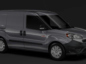 ram promaster city tradesman cargo van l1 2019 3D Model