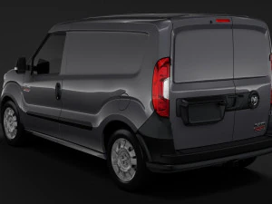 ram promaster city tradesman cargo van l1 2019 3D Model