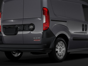 ram promaster city tradesman cargo van l1 2019 3D-Modell