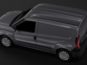 ram promaster city tradesman cargo van l1 2019 3D-Modell