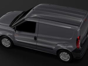 ram promaster city tradesman cargo van l1 2019 3D Model