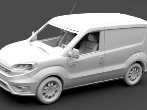 ram promaster city tradesman cargo van l1 2019 3D Model