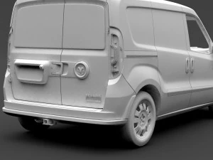 ram promaster city tradesman cargo van l1 2019 3D Model