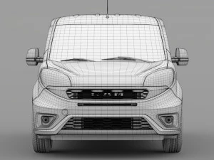 ram promaster city tradesman cargo van l1 2019 3D Model