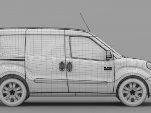 ram promaster city tradesman cargo van l1 2019 3D-Modell