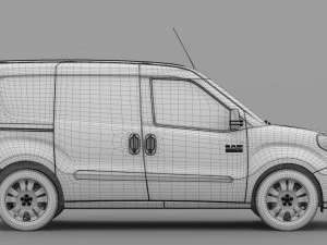 ram promaster city tradesman cargo van l1 2019 3D Model