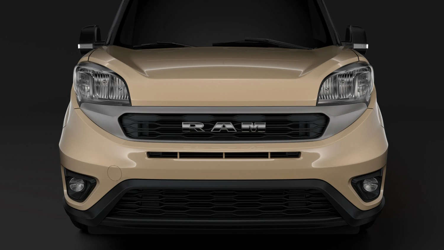 ram promaster city tradesman slt van de carga 2019 Modelo 3D .c4d .max .obj .3ds .fbx .stl .blend