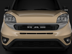 ram promaster city tradesman slt cargo van 2019 Modèle 3D
