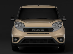 ram promaster city tradesman slt cargo van 2019 Modelo 3D