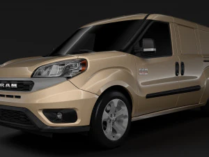 ram promaster city tradesman slt van de carga 2019 Modelo 3D