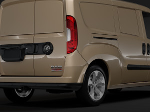 ram promaster city tradesman slt cargo van 2019 Modelo 3D