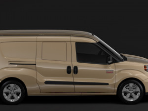 ram promaster city tradesman slt cargo van 2019 Modelo 3D