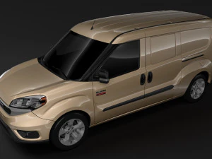 ram promaster city tradesman slt van de carga 2019 Modelo 3D