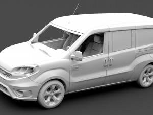 ram promaster city tradesman slt cargo van 2019 Modelo 3D