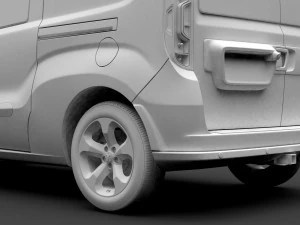 ram promaster city tradesman slt van de carga 2019 Modelo 3D