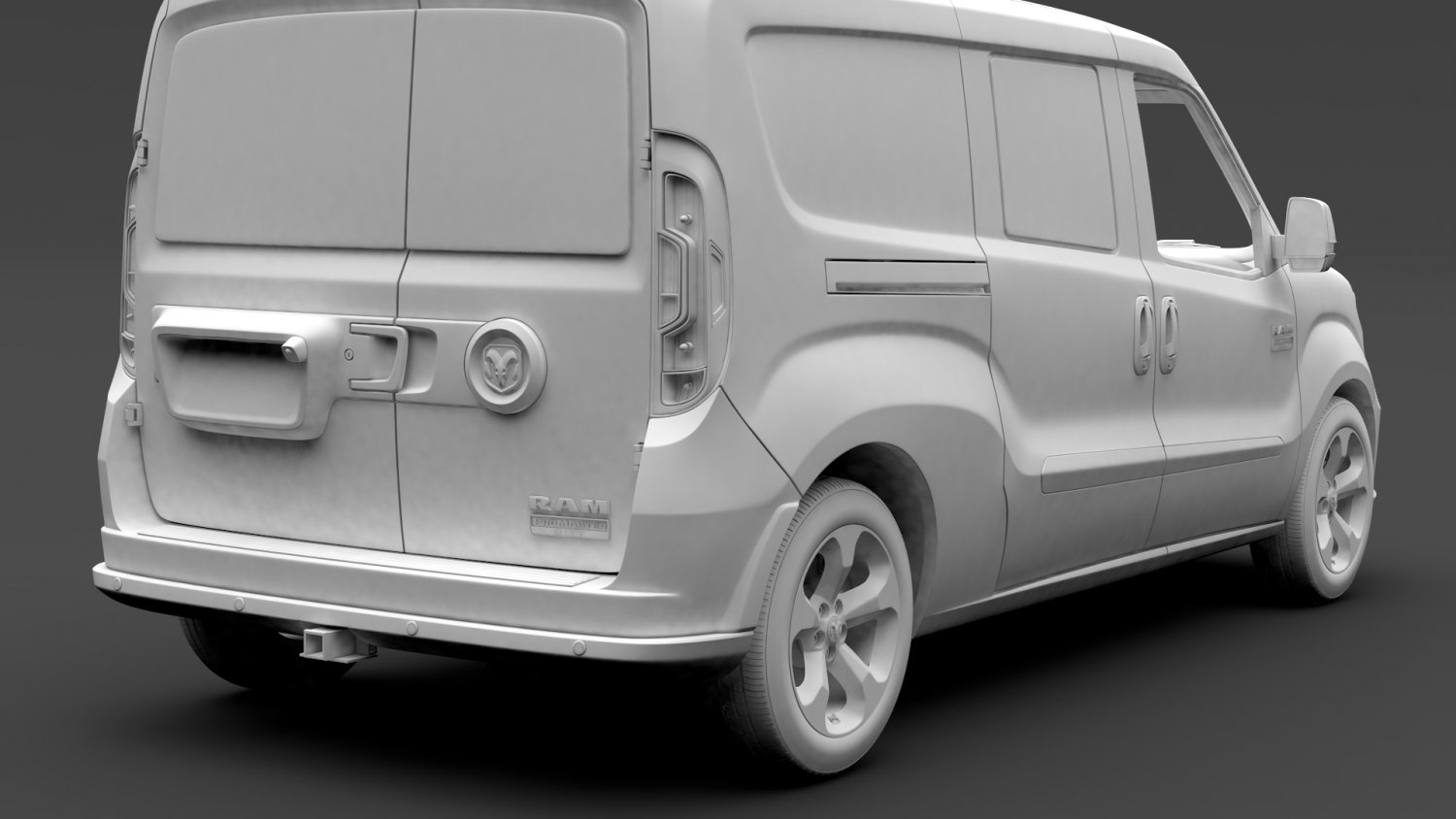 ram promaster city tradesman slt cargo van 2019 3D in