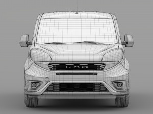 ram promaster city tradesman slt cargo van 2019 Modelo 3D