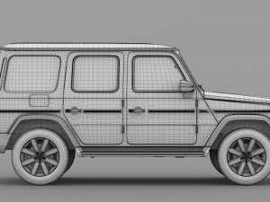 mercedes benz g 350d w464 2019 Modèle 3D