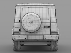 mercedes benz g 350d w464 2019 Modèle 3D