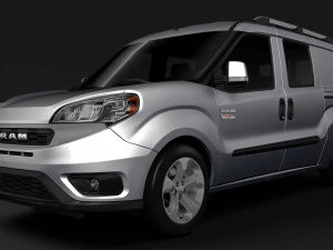 ram promaster city wagon slt 2019 3D Model