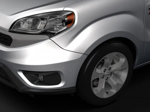 ram promaster city wagon slt 2019 3D Model