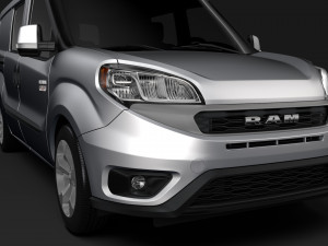 ram promaster city wagon slt 2019 Modèle 3D