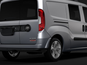 ram promaster city wagon slt 2019 Modèle 3D