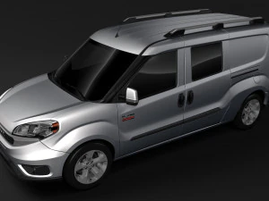 ram promaster city wagon slt 2019 3D Model
