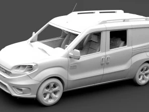 ram promaster city wagon slt 2019 3D Model