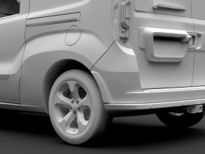 ram promaster city wagon slt 2019 3D Model