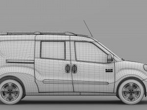 ram promaster city wagon slt 2019 Modèle 3D