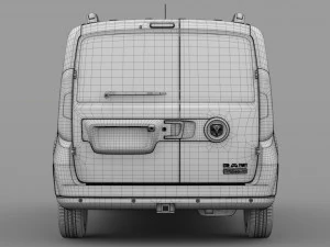 ram promaster city wagon slt 2019 3D Model