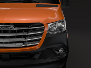 freightliner sprinter panel van l4h2 rwd 2019 3D Model