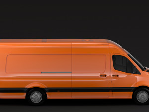 freightliner sprinter panel van l4h2 rwd 2019 3D Model